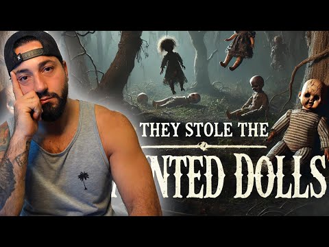SOMEONE STOLE THE HAUNTED DOLLS IN THE FOREST!!