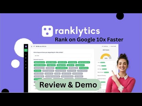 Ranklytics Review 2024-Rank on the First Page 10x Faster with AI-enabled SEO Lifetime Deal at $59
