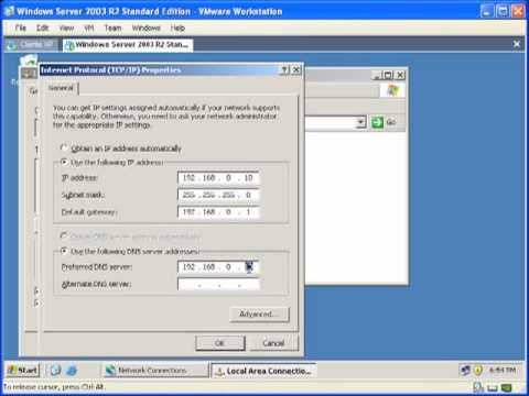 Instalación DC en Windows 2003 Server - Parte 1