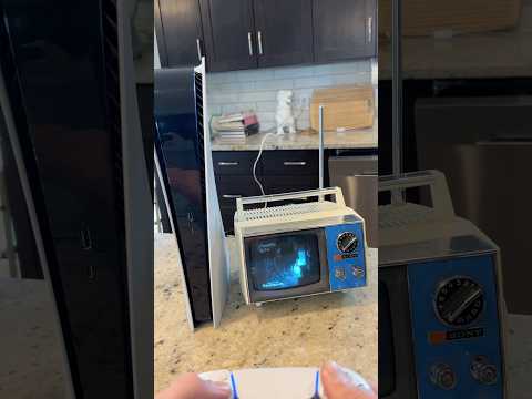 PS5 on a 5-inch B&W CRT #retrogaming
