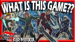 Blue Protocol - What Is It All About ? - Anime MMO RPG - Coming To Console 2023 - Gameplay