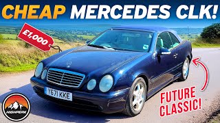 I BOUGHT A CHEAP MERCEDES CLK CONVERTIBLE FOR £1,000!
