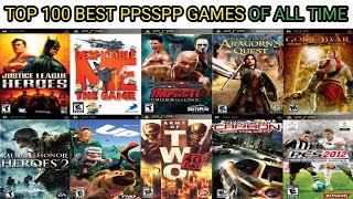 Top 100 Best PPSSPP Games Of All Time | Best PSP Games
