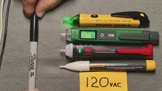 Budget vs. Premium: The Ultimate 120V NCVT Showdown! (Fluke vs. Klein vs. Tesmen vs. Kaiweets)