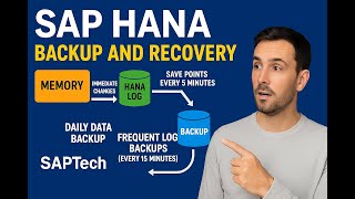 SAP HANA Backup & Restore Tutorial | Data, Log, Savepoints & Recovery Process