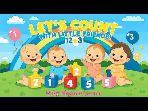 1️⃣2️⃣3️⃣ Let’s Count with Little Friends! #numberlearning  #countingforkids #cocomelon #babyrhymes