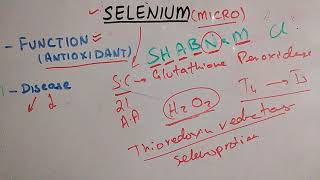 biochem of selenium