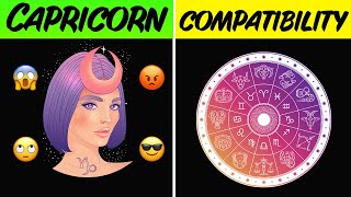 CAPRICORN COMPATIBILITY with EACH SIGN of the ZODIAC