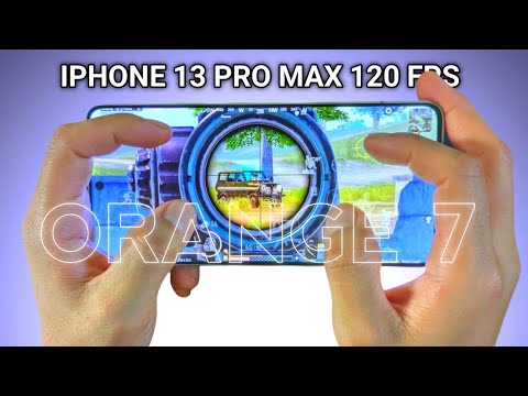 IPHONE 13 PRO MAX  IN 2025 120 FPS BGMI TEST (HANDCAM )
