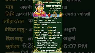 Aaj ka panchang #astrology #panchang #shorts #shortvideo #motivational #vairalvideo #vastu #dharmik