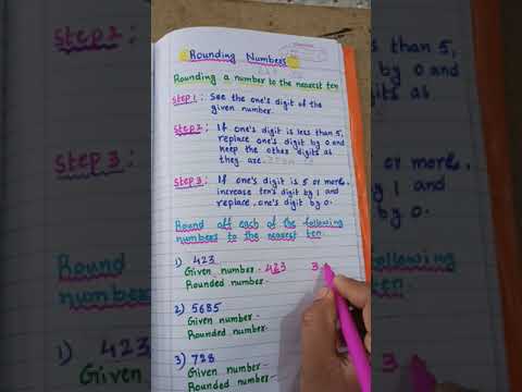 Rounding Numbers (part 1)# nearest 10