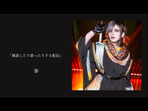 雑談したり歌ったりする配信