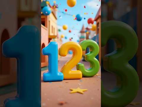 Learn 123 | Counting Song for Kids | African Beats #shorts