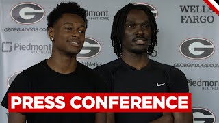 Georgia Basketball: Players Somto Cyril and Kanon Catchings Pre-Season Press Conference