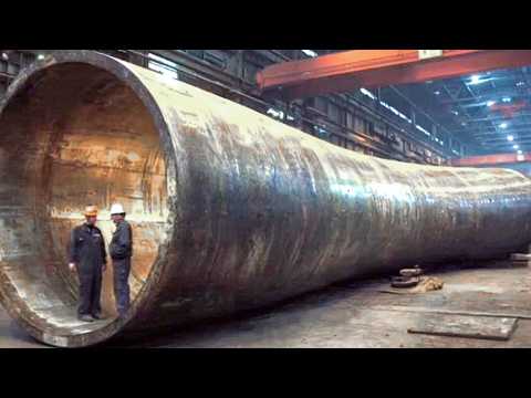 How They Build America's Infrastructure - Inside Heavy Duty Steel Mills & Huge Pipe Production