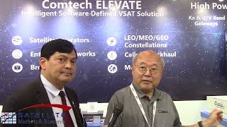 Interview with Pat Wong, Managing Director, Asia-Pacific, Comtech Satellite Network Technologies