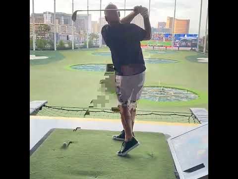 Top Golf session with a 5 iron...