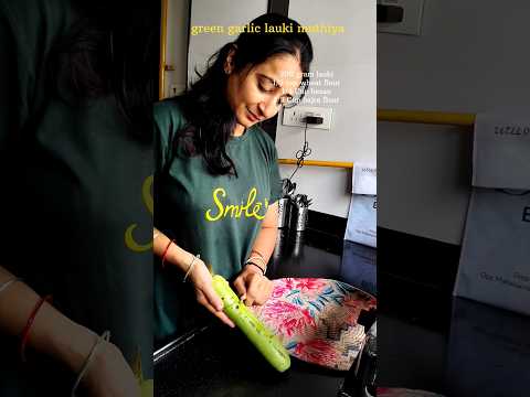 lauki green garlic bite|lunch box recipe|#ytshorts #healthy #homemade #shorts @parulkidesirasoi