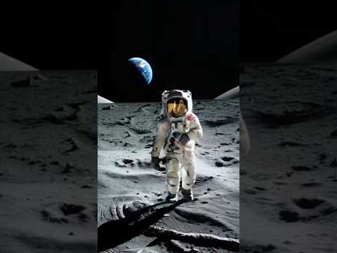 Astronaut on the 🌕 | One Small Step, Infinite Dreams 🚀