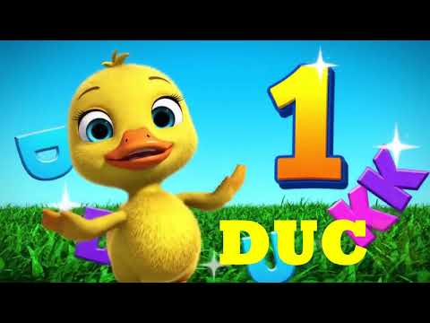 Counting Duck Song for Kids, Learn Counting @TinyToon_tt #kidsongs #countingforkids #countingsongs