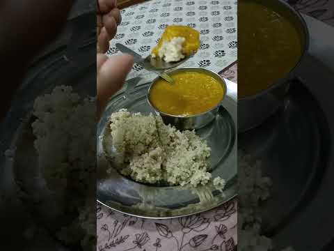Weight Loss Meal with Kodo Millet & Moong Dal #KodoMillet#MoongDal#HealthyLunch#WeightLossMeal