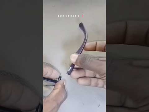 repair eyeglass frames/how to fix broken eyeglasses frame 👓💯💯#ytbest