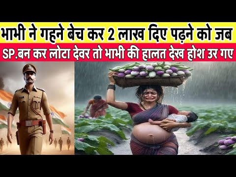 भाभी ने अपने गहने बेचकर देवर को पढ़ाया था जब कलेक्टर बनकर घर आया तो भाभी को heart touching story