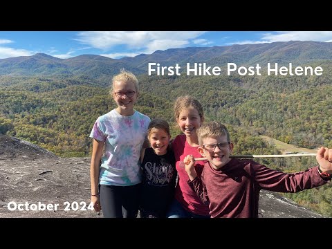 Hiking Post-Helene in WNC