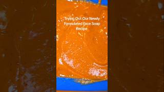 New Face Soap Formulated! #facesoap #turmericsoap #kojicacidsoap #soapmaking #brighteningskincare