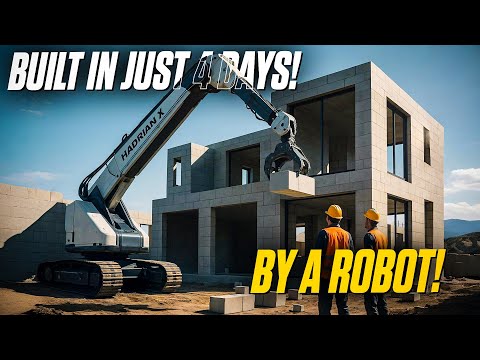 HadrianX | The AI Robot Home Builder