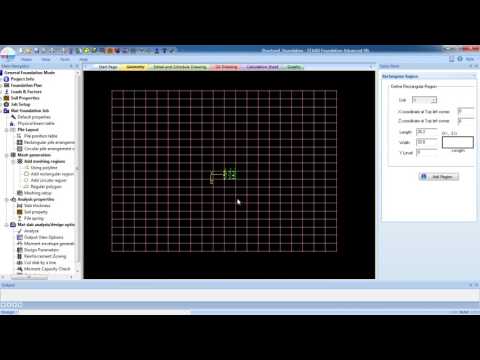 STAAD Pro Advanced Foundation - Analysis & Design of Mat Foundation Part-1 (Day 51)
