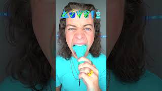 Spicy Blue Food ASMR!? 🥵