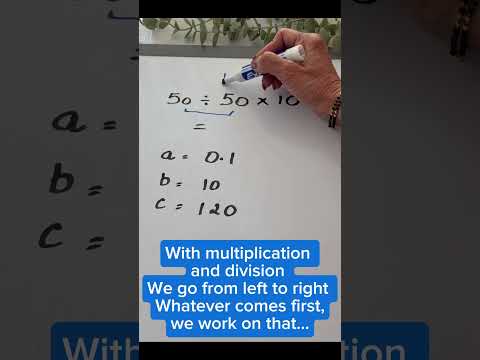 OrderofOperations #PEMDAS #BODMAS #mathfun #mathlearning #grade4 #mathgenius #mathrules #SolveRight