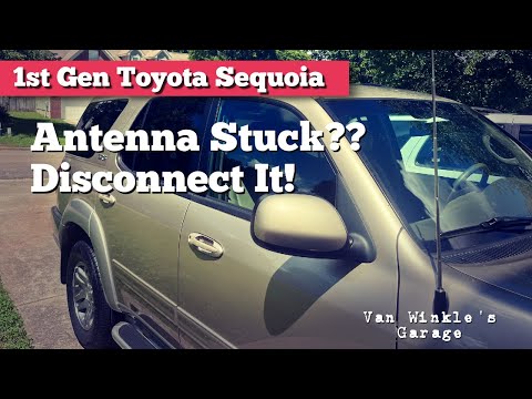 Power Antenna Disconnect - 1st Gen Toyota Sequoia | 2001 - 2007 Sequoia