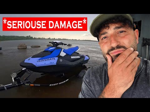 THE DAMAGE ON MY NEW SEADOO IS GOING TO COST ME AN ARM AND A LEG