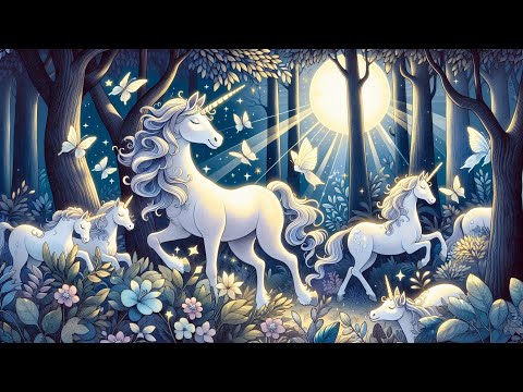 Sleep Meditation for Kids THE UNICORN BLESSING 🦄 💤 Best Bedtime Story for Kids, Magical Sleep Story