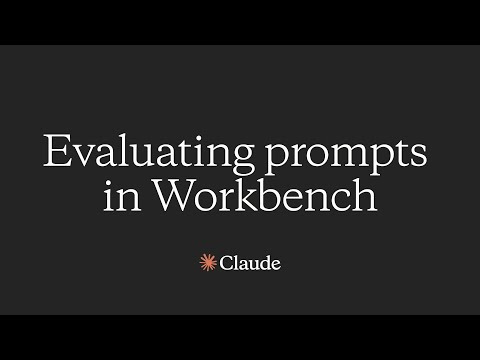 Evaluate prompts in the Anthropic Console
