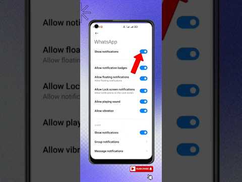 how to WhatsApp Notification Not Showing on Home Screen – Fix Now! 🔧 #shorts