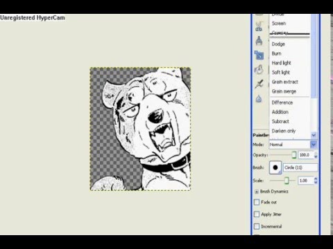 How to Shade on GIMP , 2 Different Ways
