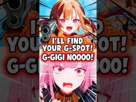 Gigi Broke Calli After Saying This Yabai Word [Calli Gigi Hololive] #vtuberclips #hololiveen