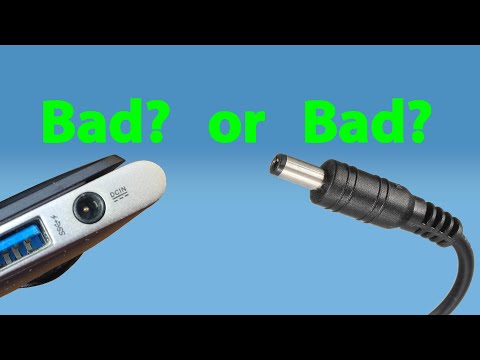 Laptop battery not charging. Bad charger or port?