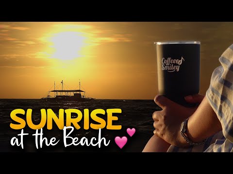 Sunrise At The Beach♫ Sunrise Coffee Music Playlist☕