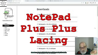 NotePad Plus Plus Lacing