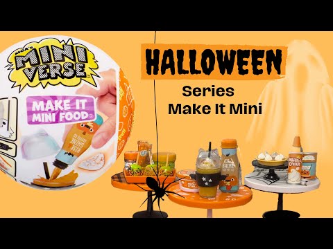 Make it mini halloween series pumpkin spice latte