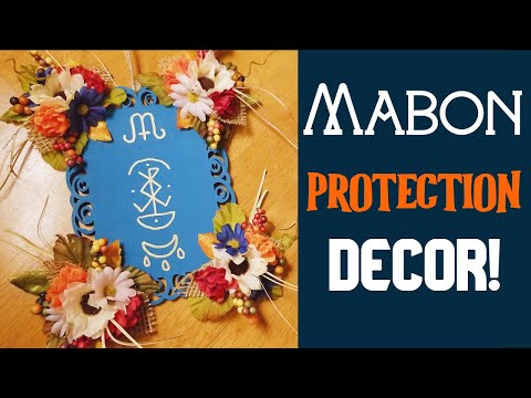 DIY Decor for Mabon! Witchcraft-Wicca-Magic-Pagan-Witch-Sigils-Fall Equinox- Autumn Equinox