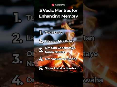 5 Vedic Mantras for Enhancing Memory