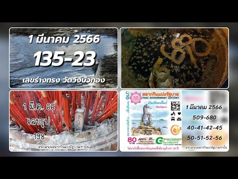 #สรุปแนวทางงวด 1 มีนาคม 2566