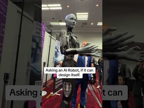 When Will AI Robots Design Themselves? 🤖 #AIRobots #SelfDesigningAI #FutureOfRobotics #AI