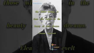 Motivational quotes for successful life by eleanor Roosevelt | motivational quotes|thoughts #shorts