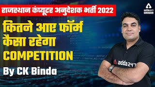Rajasthan Computer Anudeshak Vacancy | Rajasthan Computer Instructor Total Form | Competition Level